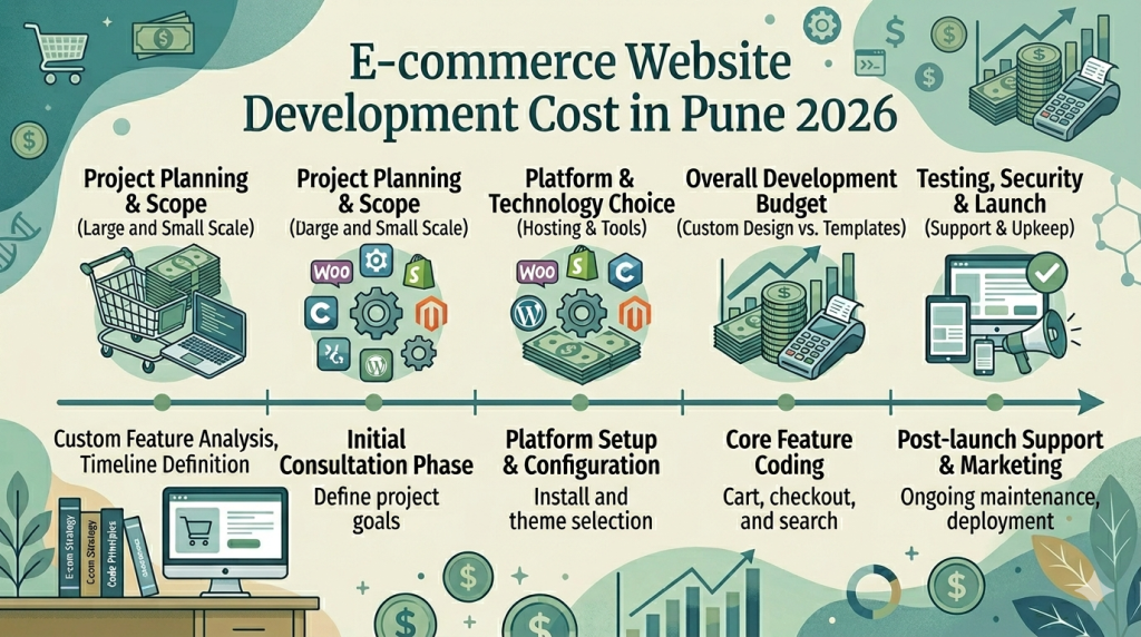 ecommerce website development cost Pune 2026